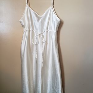 Ivory Satin Nightie